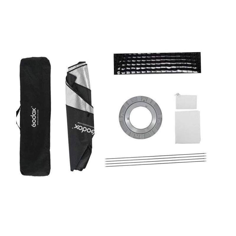 Godox 80cm x 120cm 31.5"x47.2" Strip Beehive Honeycomb Grid Softbox