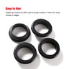 YIXISI 4 pieces diameter 40 x 50 mm rubber grommets,