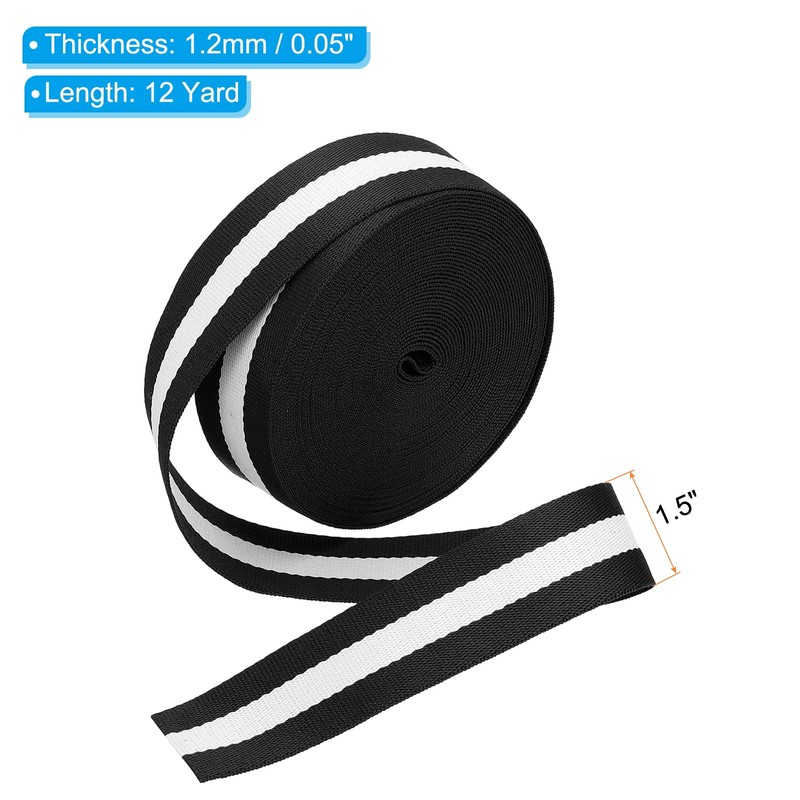 PATIKIL 11 Meters Webbing, 38mm Polypropylene Webbing Strap Heavy Webbing