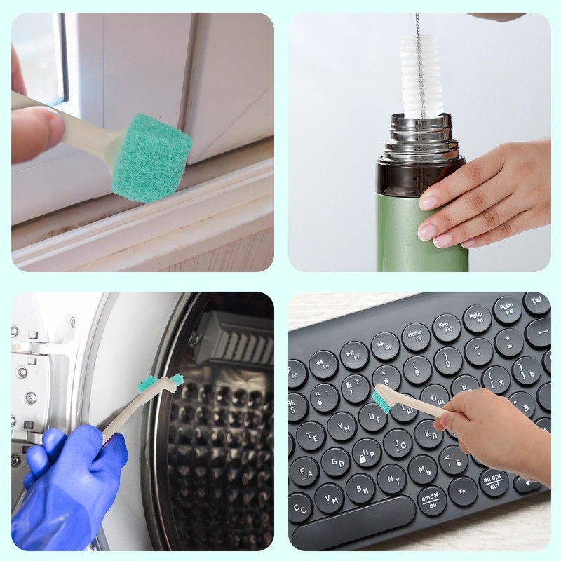 XPMBF 11 Pcs Humidifier Cleaner Brush Set, Small Detail Cleaning