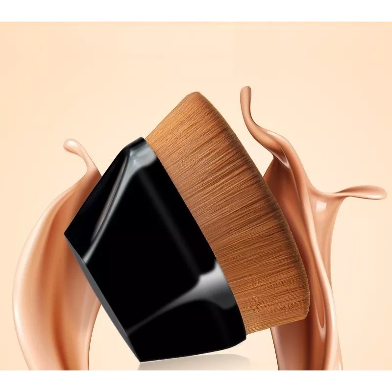 Direcksmart Nueva Brocha Pétalo Mágic Para Base De Polvos Portátil