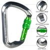 SEPEAK UIAA CE 30kN Locking Climbing Carabiner, Professional Heavy Duty