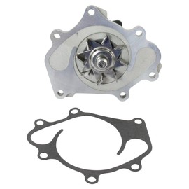 TRQ Engine Coolant Water Pump Direct Fit Compatible With Nissan Infiniti V8 5.0L 5.6l