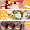 TAORISH Onigiri Mold, 8 Pcs Rice Mold Musubi Maker Kit,