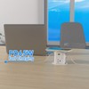 ANNQUAN 3.15" Pop Up Countertop Outlet Wireless Charger 65W USB