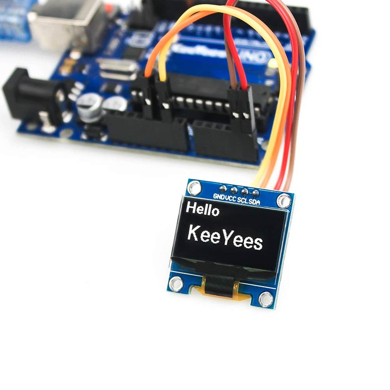 KeeYees OLED Display OLED Module 0.96 Inch I2C 128X64 SSD1306