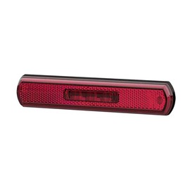HELLA 2PS 013 303-141 Side Marker Light - Shapeline Tech - LED - 12/24V - Bolted - Lens Colour: Red - Cable: 1500mm - left/right