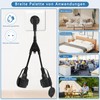 Double Plug for Socket, Waterproof IP44 Double Socket Outdoor, Double