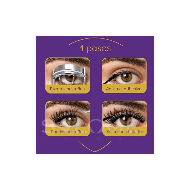 Pestañas Diy Golle Para Colocar En Casa Lash Kit P30