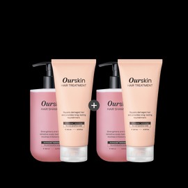 Mongdies 2+2 Mongdies Our Skin Family Hair Care Set (Hair Shampoo & Treatment) / 2+2 몽디에스 아워스킨 패밀리 헤어케어 세트 (헤어샴푸&트리트먼트)