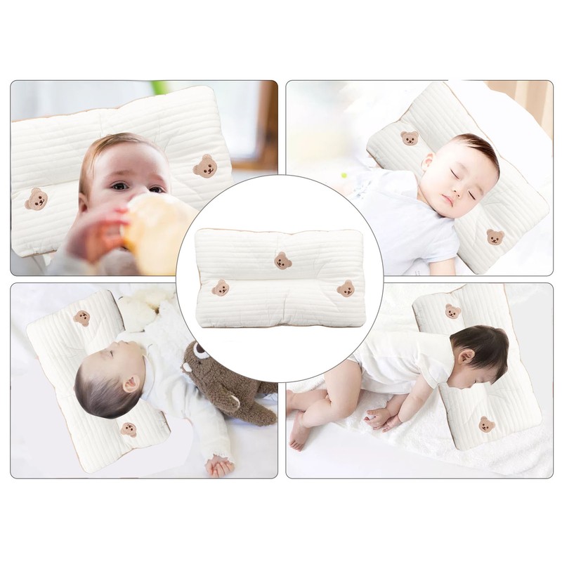 Cute Toddler Pillow Animal Pattern Soft PP Cotton Neck Support