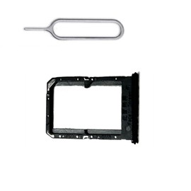 zhxchzhi OEM Dual SIM Card Tray Holder Slot+pin Compatible with Oppo Find X3 Lite CPH2145/Reno5 5G Parts Black