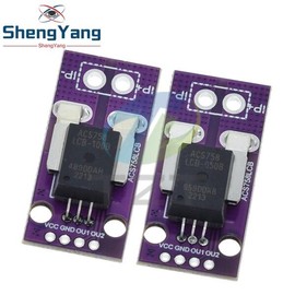 ACS 홀전류 센서 모듈 선형 아날로그 AC DC 3.3V-5V ACS758 ACS758LCB-050B 100B-PFF-T 아두이노 RC 모델 커넥 [02 50A] Hall Current Sensor Module Linear Analog AC DC 3.3V-5V ACS758 ACS758LCB-050B 100B-PFF-T Arduino RC Model Connect [02 50A]