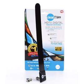 Clear TV Key Digital Indoor Antenna - HDTV Free Digital Receive Satellite As Seen on TV