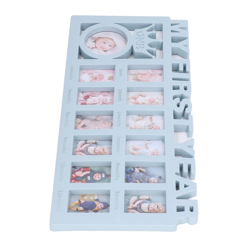 Newborn Photo Frame Durable Polished 12 Small Picture Frames Record