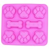 Unbranded Value Set Dog Homemade Treat Mold, Puppy Dog Paw