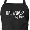 Huuraa Apron Thailand My Love Gift Cotton Thailand Gift Idea,