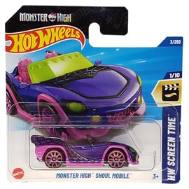 Hot Wheels - Monster High Ghoul Mobile - HW Screen Time 1/10 - HYW61 - Short Card - Mattel 2025 - 1:64