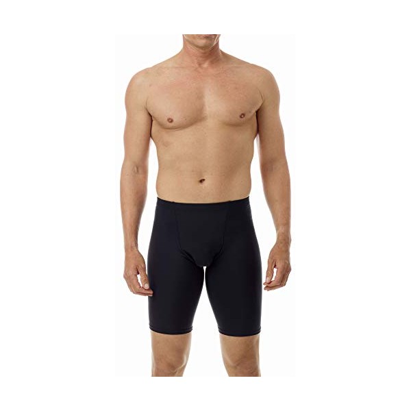 Underworks Men's Compression Shorts 4X Black