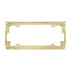 CLA Palm Tree Beach License Plate Frame - Gold