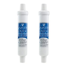 2 x Genuine DD-7098 External Inline Fridge Water Filters - Ariston Balay Bosch Daewoo Miele Neff Siemens Fridge Freezers