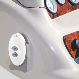 12V Anchor Windlass Switch Receiver, Waterproof Sail Trim Controller, Marine Boat Accessory with Remote Kit, ABS Material