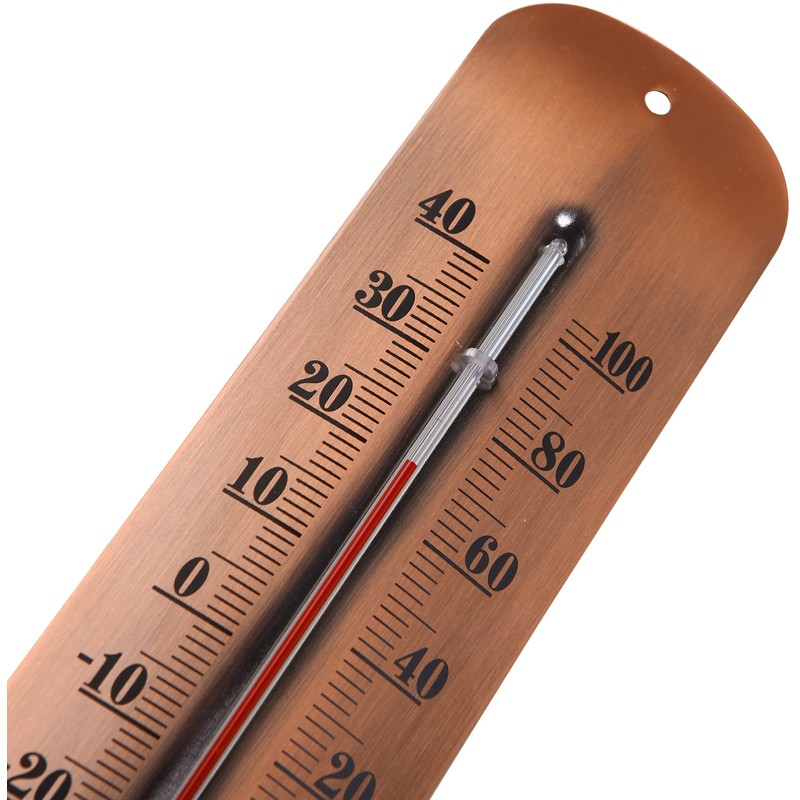 TERMOFLY New Premium Indoor/Outdoor Thermometers Decorative (Bronze)