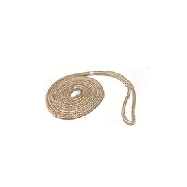 Gen3 Marine Double Braid Boat Dock Line 4 Pack 3/8" x15 Feet Mooring Lines Nylon Rope
