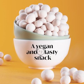 SMOLBOL Roasted Peanut in a Crunchy Cassava Crust | Lightly Salted | Gluten-Free Snack | Vegan Snack | Small Peanut Balls | Ovinhos de Amendoim | Cacahuates con Yuca | Original | 6 Oz (Pack of 12)