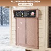 Automatic Chicken Coop Door Solar Powered, 4 Modes Automatic Chicken