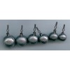 S & J tackle box 50 of 5/16 oz lead round drop shot weights ( BALL STYLE )
