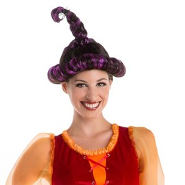 Women's Mary Salem Sisters Wig Costume Accessory Purple