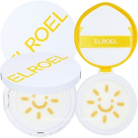 2025 Eloel Pangpang Big Sun Cushion S9 Season 9 Main Product 25g + Refill 25g / 2025 엘로엘 팡팡 빅 선쿠션 S9 시즌9 본품25g + 리필25g