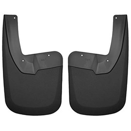 Husky Liners Fits 2009-18 Dodge Ram 1500, 2019 Dodge Ram 1500 Classic, 2010-18 Ram 2500/3500 - with OEM Fender Flares Custom Rear Mud Guards