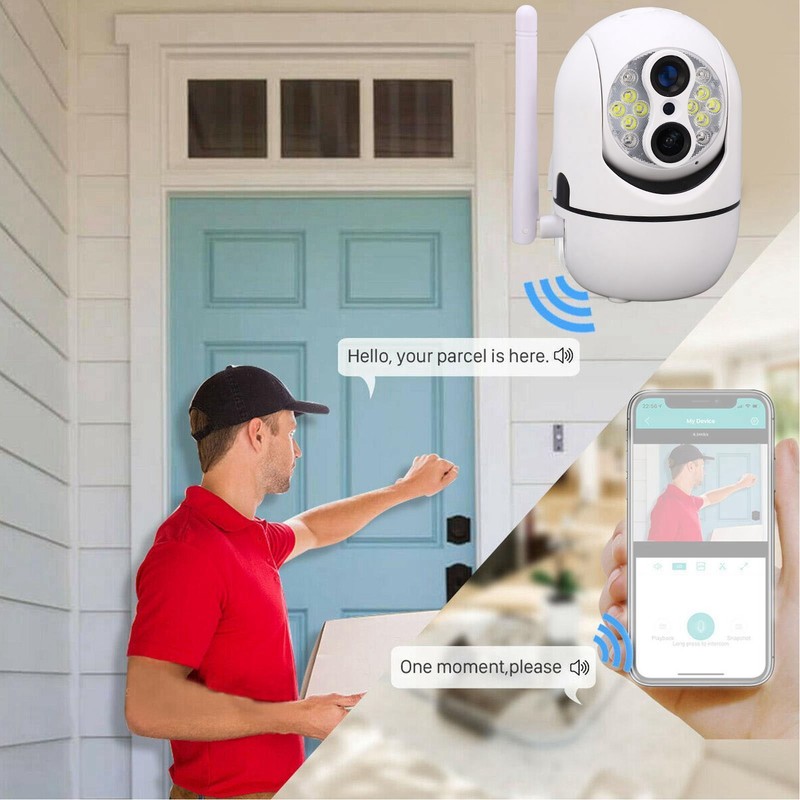 Wireless Outdoor Camera 1080P HD Waterproof IP66 2.4GHz WiFi Home