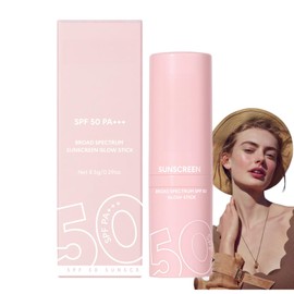 Sunscreen Stick SPF 50+,Clear Travel Size Sunblock Stick,Sweat-Proof,Water Proof and Long-Lasting,Moisturizing Sunscreen Sti-ck,Non-Sticky,Refreshing,Matte,Sun-screen Oily Sk-in,Spf Face Moisturiser