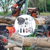 AUMEL 47mm Cylinder Piston Pin Ring Circlip Kit for Stihl