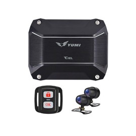 CIEL CL-MT15 Dash Cam for Motorcycles, 2 Front and Rear Cameras, Full HD, 2 Megapixels, LED Signal, Japanese Instruction Manual