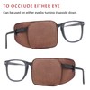 Astropic Large Silk Eye Patch for Adults Kids Glasses to