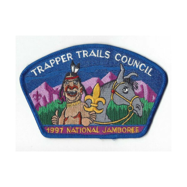 Boy Scout Trapper Trails Council 1997 National Jamboree JSP/CSP Blue