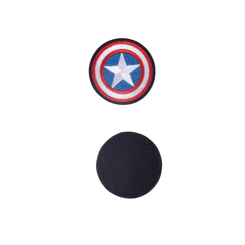 Elitex Training Captain America Embroidered Velcro Patch for Backpacks and