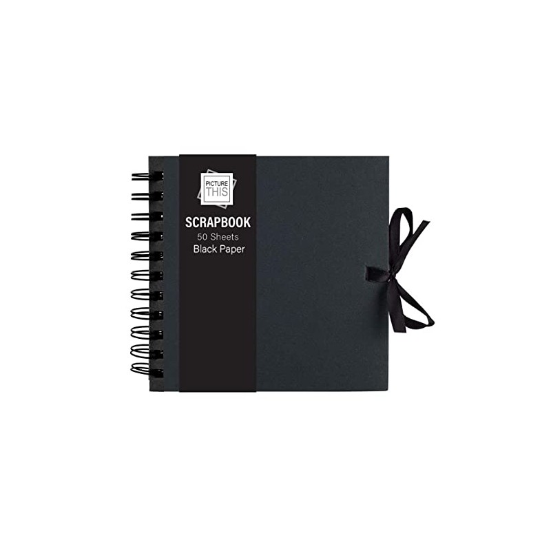 Quickdraw 15cm x 15cm Scrapbooks for Memories and Photos with