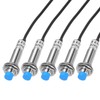 sourcing map M12 Approach Sensor Inductive Proximity Sensor Switch NC