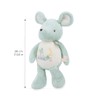 Kaloo - Cuddly toy with sound mouse - Comforter for