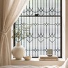 Window Privacy Film, 3D Stained Glass Window Film, 23.6x35.4in