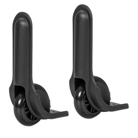 Aomhrek 1 Pair of Suitcase Wheels, Suitcase Wheels, Replacement Wheels for Suitcase, Replacement Wheels for Suitcase, Suitcase Wheels Replacement, black, Suitcase wheels replacement wheels