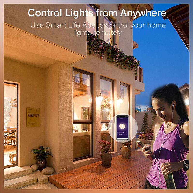 WiFi Smart Bulb RGB+W+C LED Bulb 5W GU10 Dimmable Light