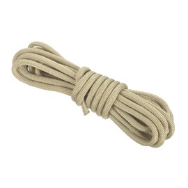 Rebower 550 Paracord Rope 3 m, 4mm Thin Paracord Nylon Cord 7-Strand Core [for Tent Camping Outdoor Gear] - Khaki