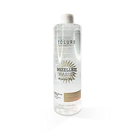 Tolure Cosmetics Micellar Water 400 ml Practical Cleaning for All Skin Types Removes Even Waterproof Makeup