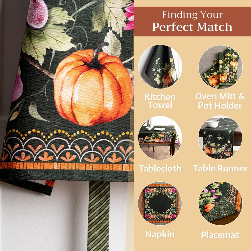 Maison d' Hermine 100% Cotton 1 Piece Kitchen Apron with